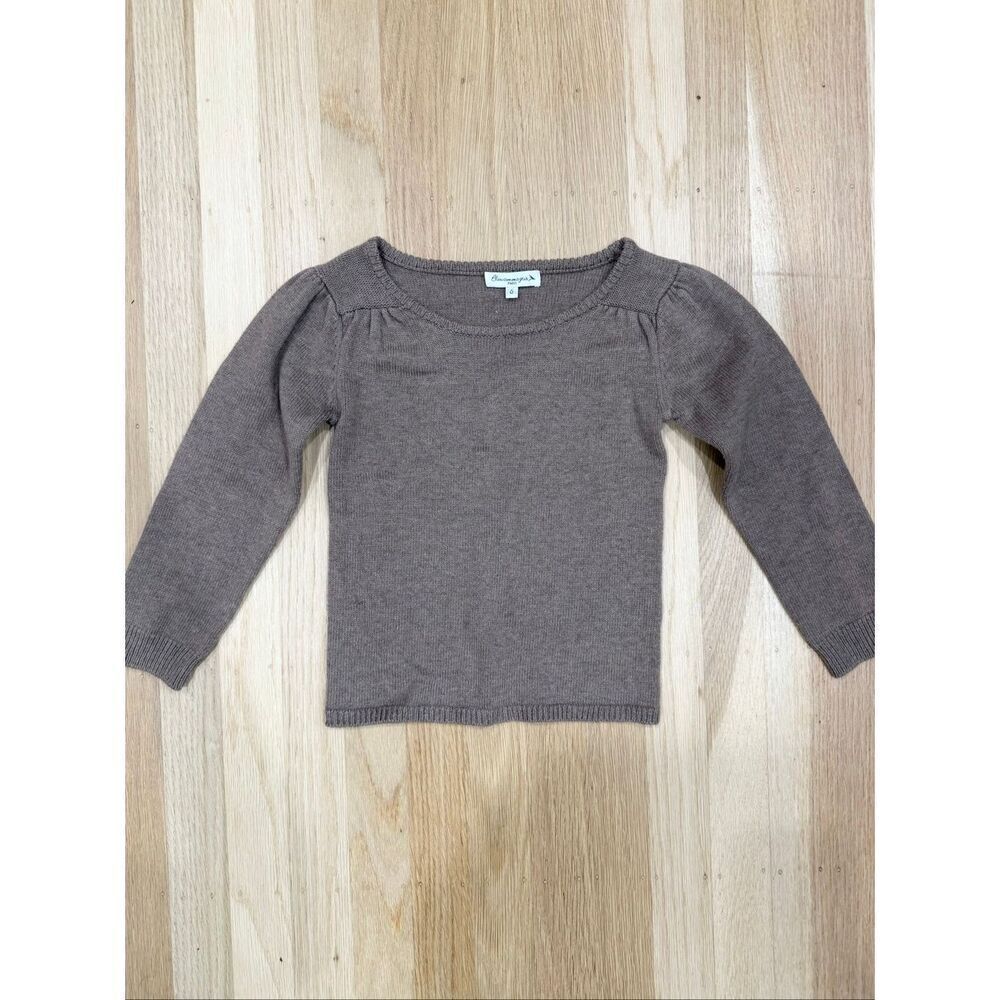 Bleu Comme Gris Girls Pullover Sweater Size 6